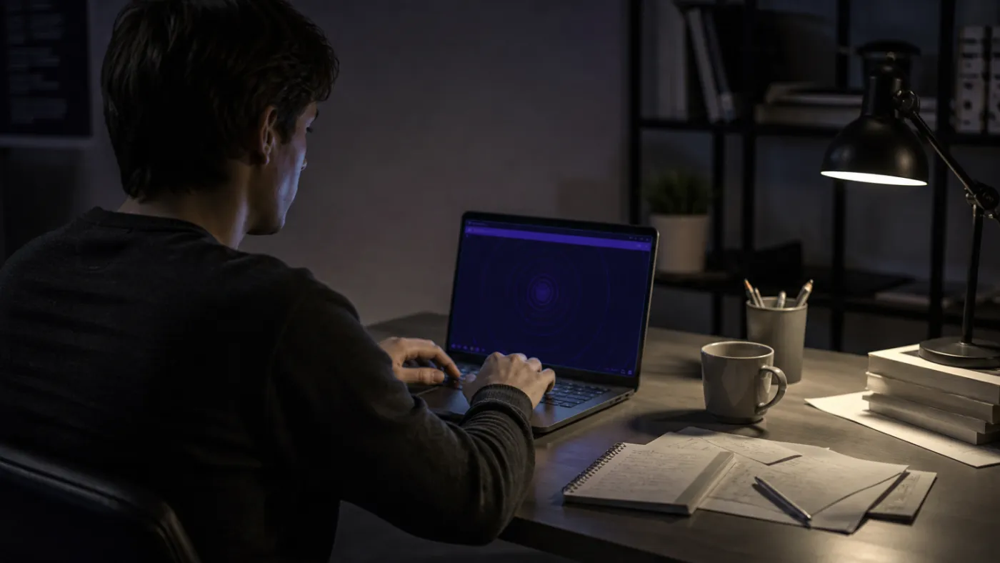 user accessing Pirate Bay through Tor Browser